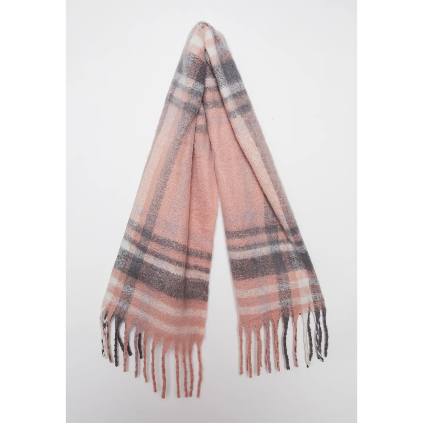 Bufanda Escocesa Mujer Rosado Familyshop 2