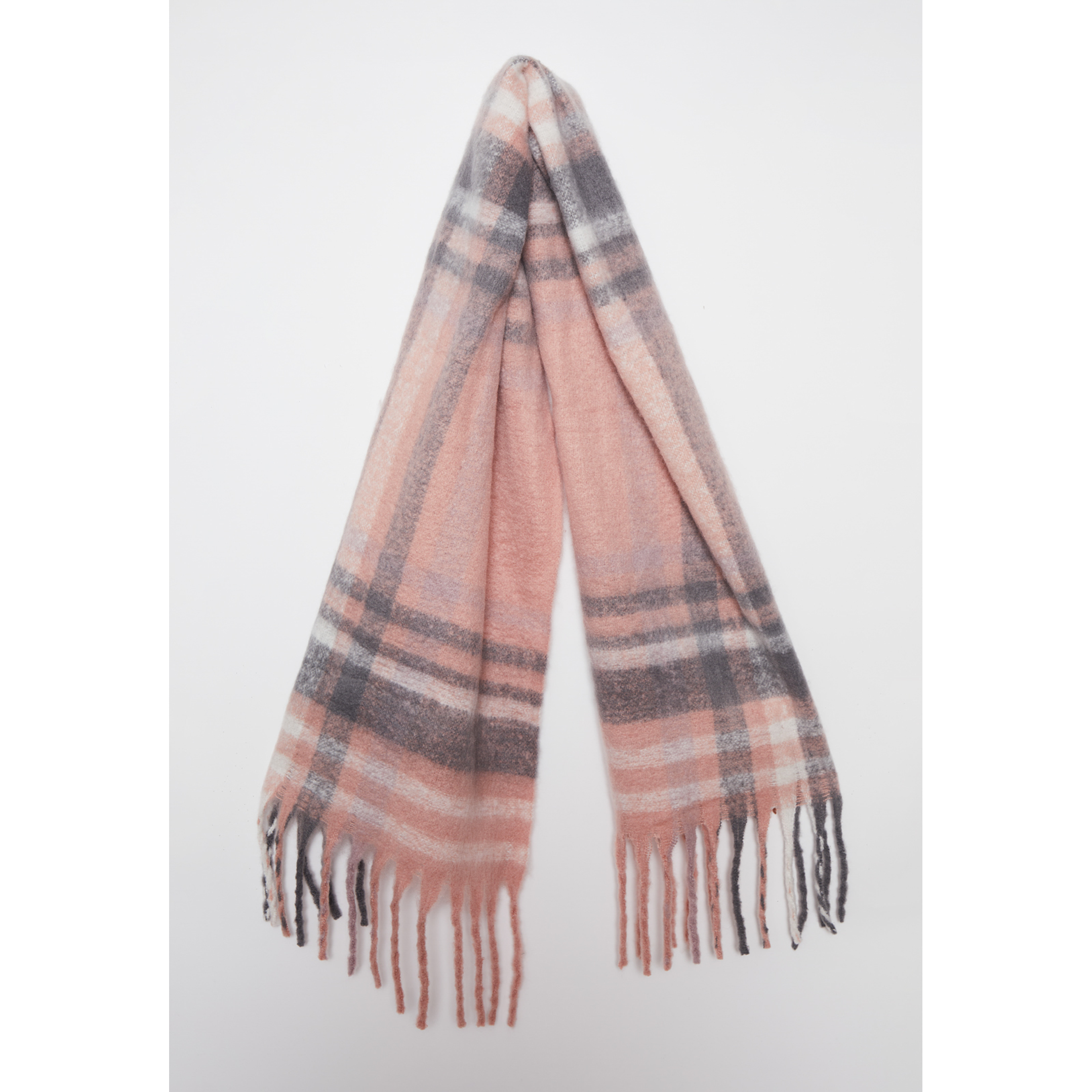 Bufanda Escocesa Mujer Rosado Familyshop 2