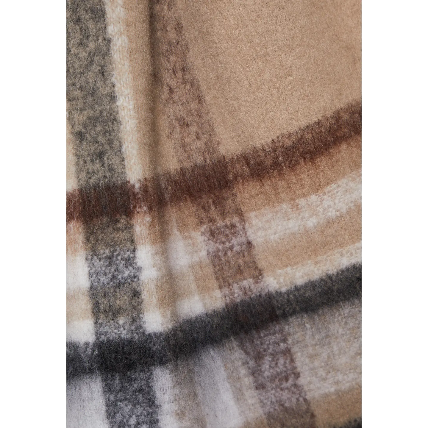 Bufanda Escocesa Mujer Beige Familyshop 3