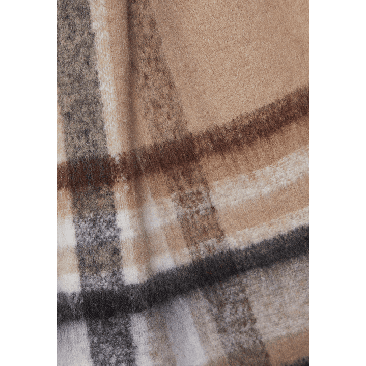 Bufanda Escocesa Mujer Beige Familyshop 3