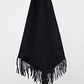 Bufanda Triangular Mujer Negro Familyshop - Miniatura 2