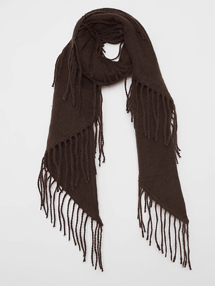 Bufanda Triangular Mujer Café Familyshop