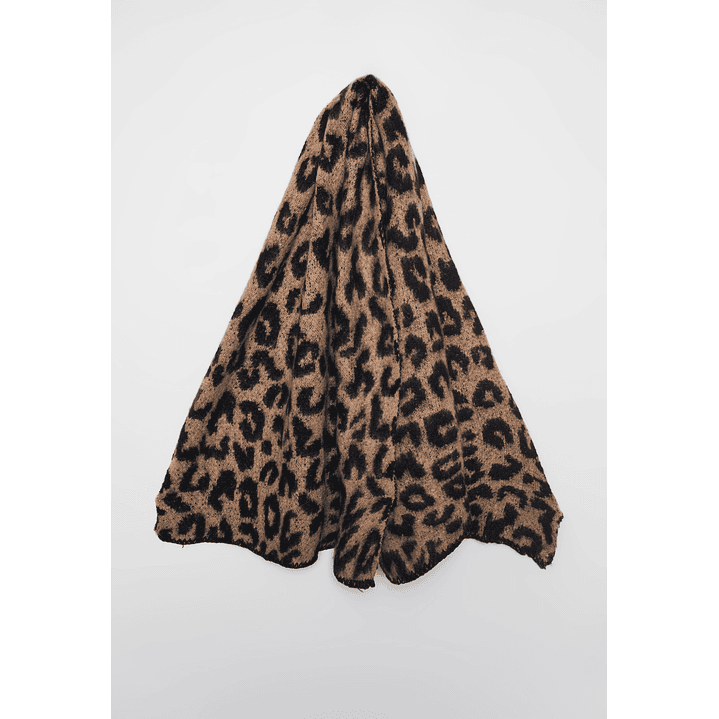 Bufanda Lana Mujer Café Familyshop 2