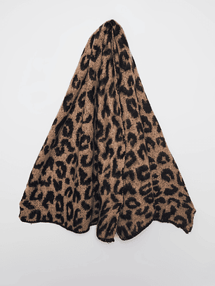 Bufanda Lana Mujer Café Familyshop