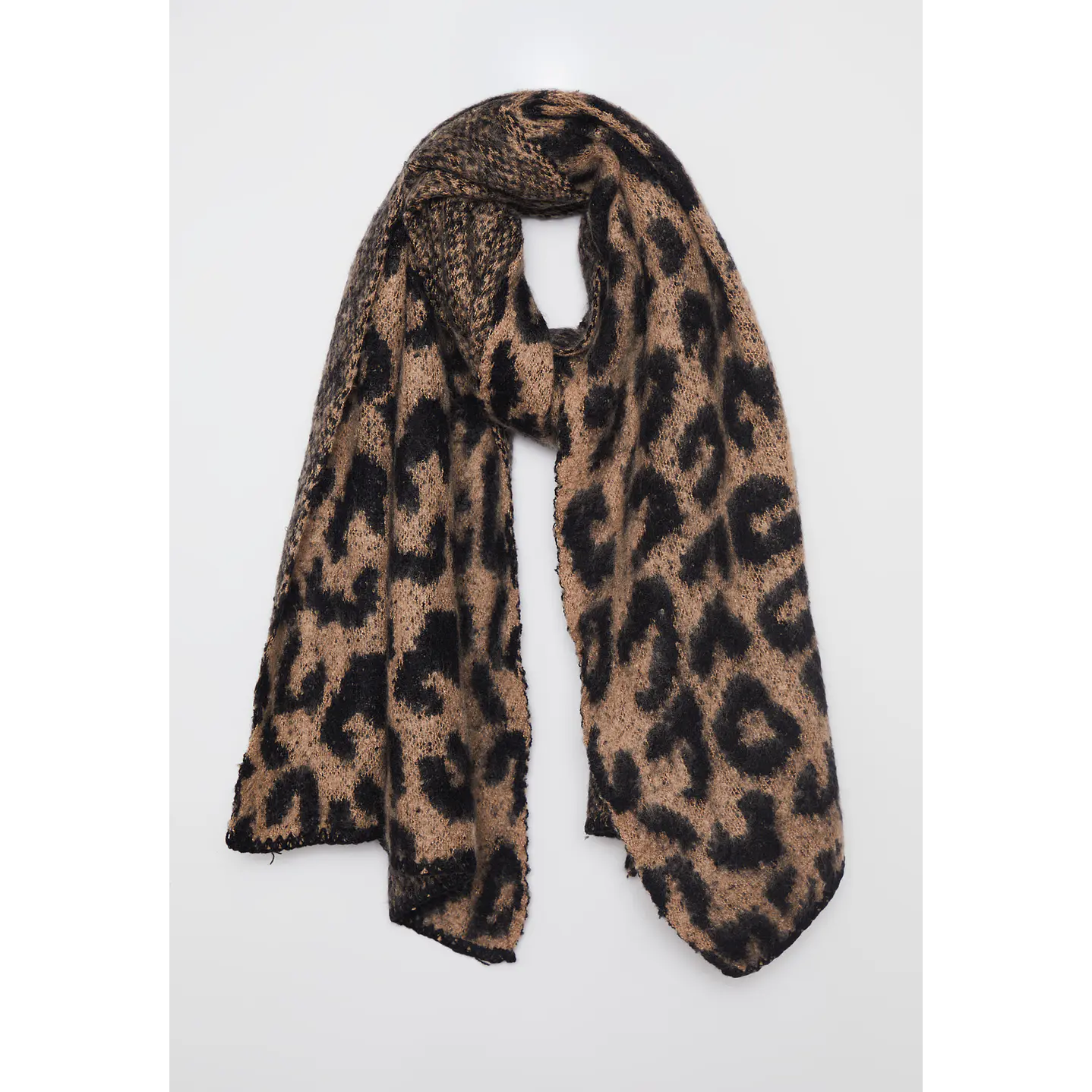 Bufanda Mujer Animal Print Café Familyshop 1