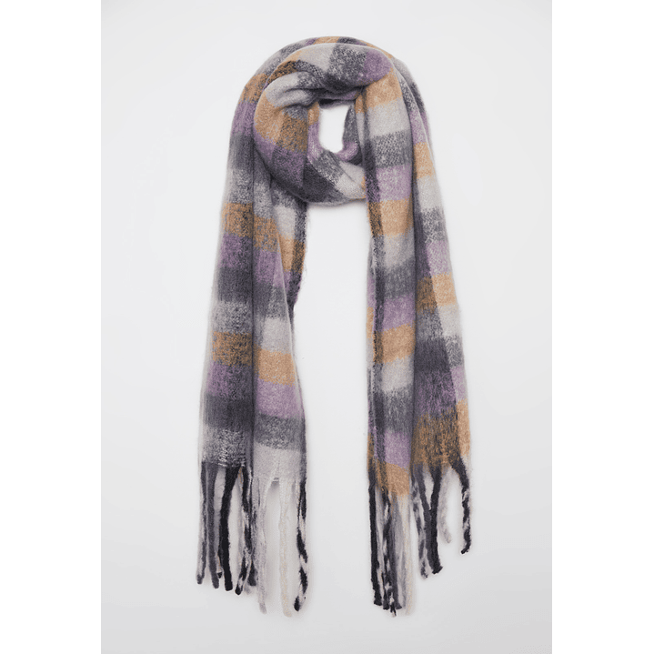 Bufanda Lana Mujer Morado Familyshop 1
