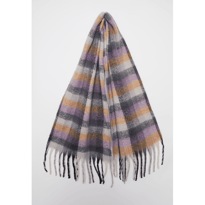 Bufanda Lana Mujer Morado Familyshop 2