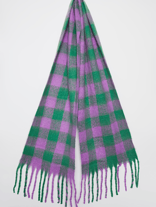 Bufanda Lana Mujer Verde Familyshop