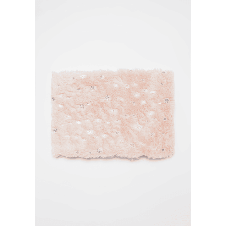 Cuello Peludo Niña Rosado Familyshop 1