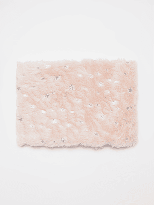 Cuello Peludo Niña Rosado Familyshop