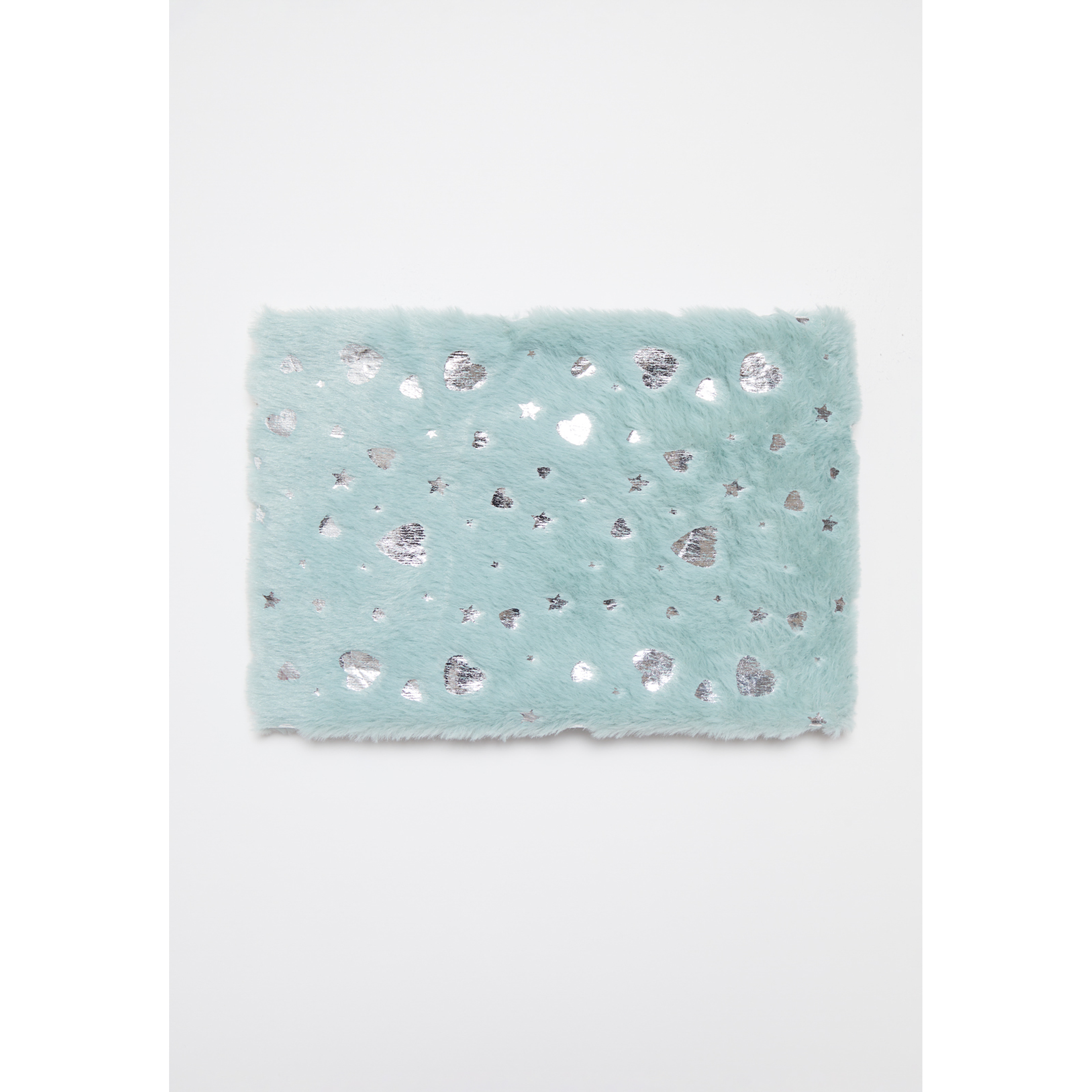 Cuello Peludo Niña Turquesa Familyshop 1