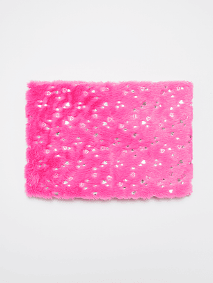 Cuello Peludo Niña Rosado Familyshop