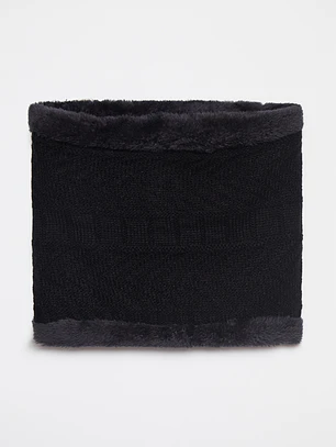 Cuello Trenza Unisex Negro Familyshop