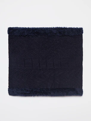 Cuello Trenza Unisex Azul Familyshop