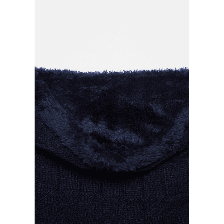 Cuello Trenza Unisex Azul Familyshop 2