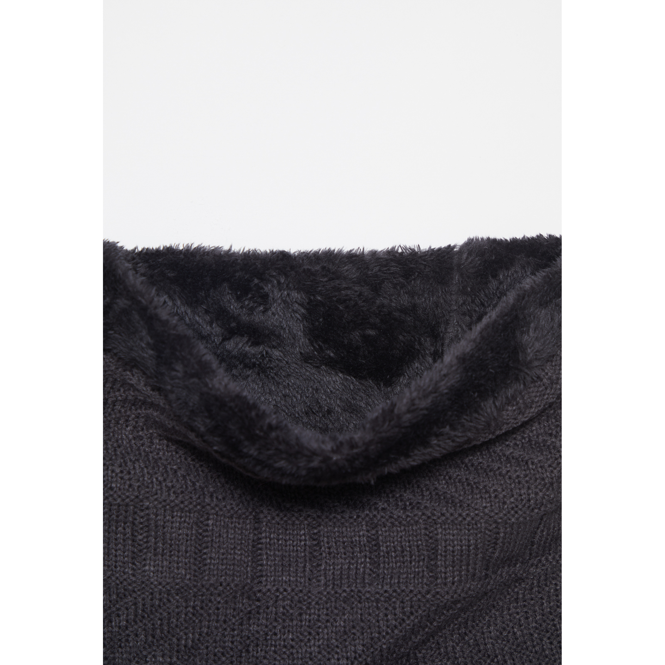 Cuello Trenza Unisex Gris Familyshop 2