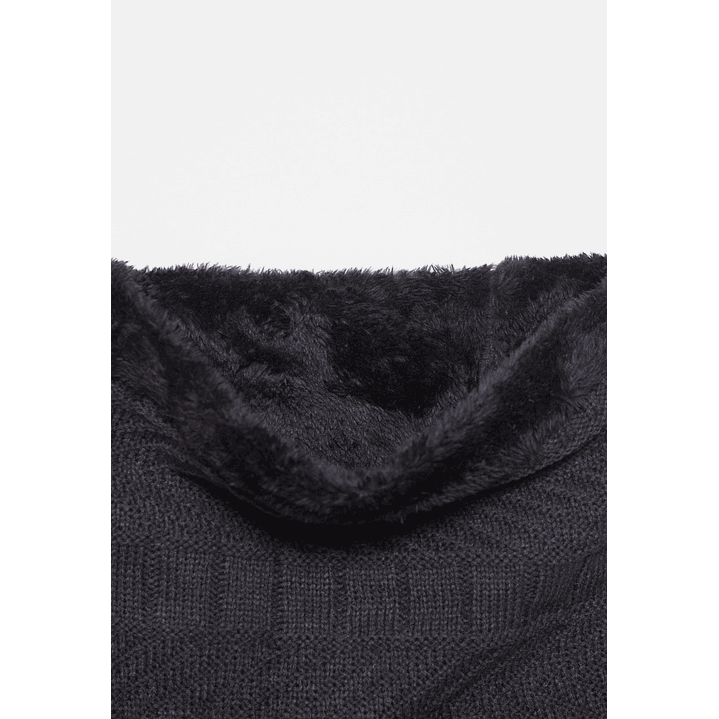 Cuello Trenza Unisex Gris Familyshop 2