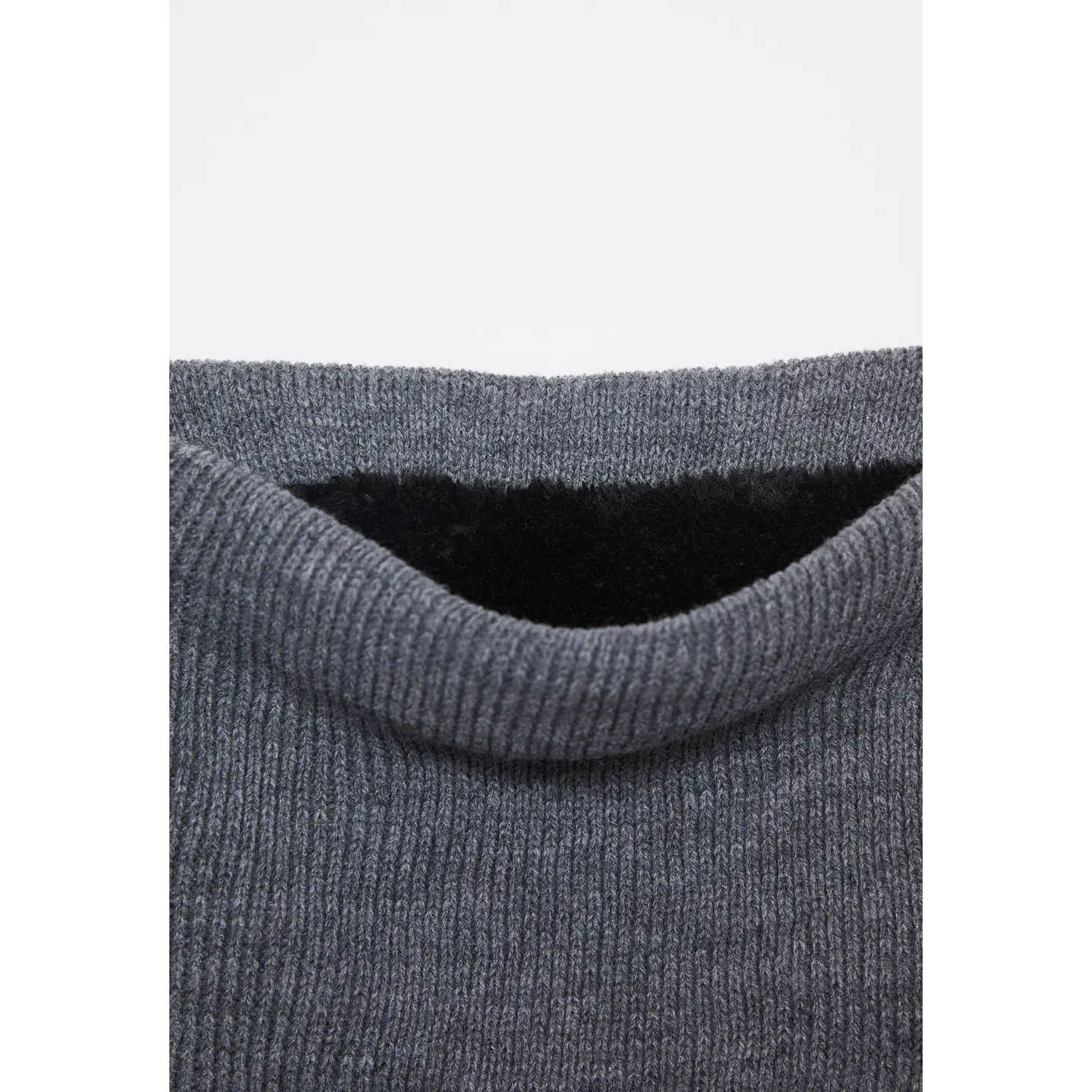 Cuello Peludo Unisex Gris Familyshop 2