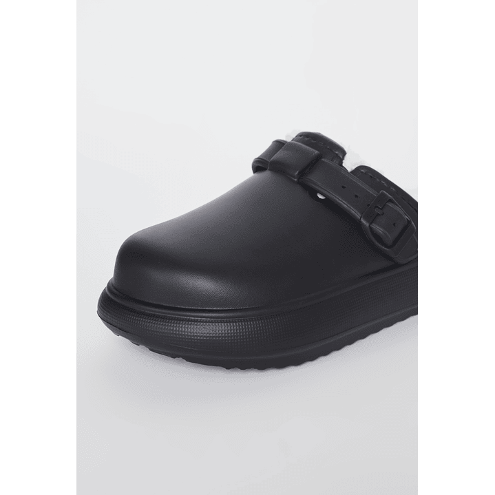 Pantuflas Hebilla Hombre Negro Familyshop 2