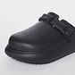 Pantuflas Hebilla Hombre Negro Familyshop - Miniatura 2