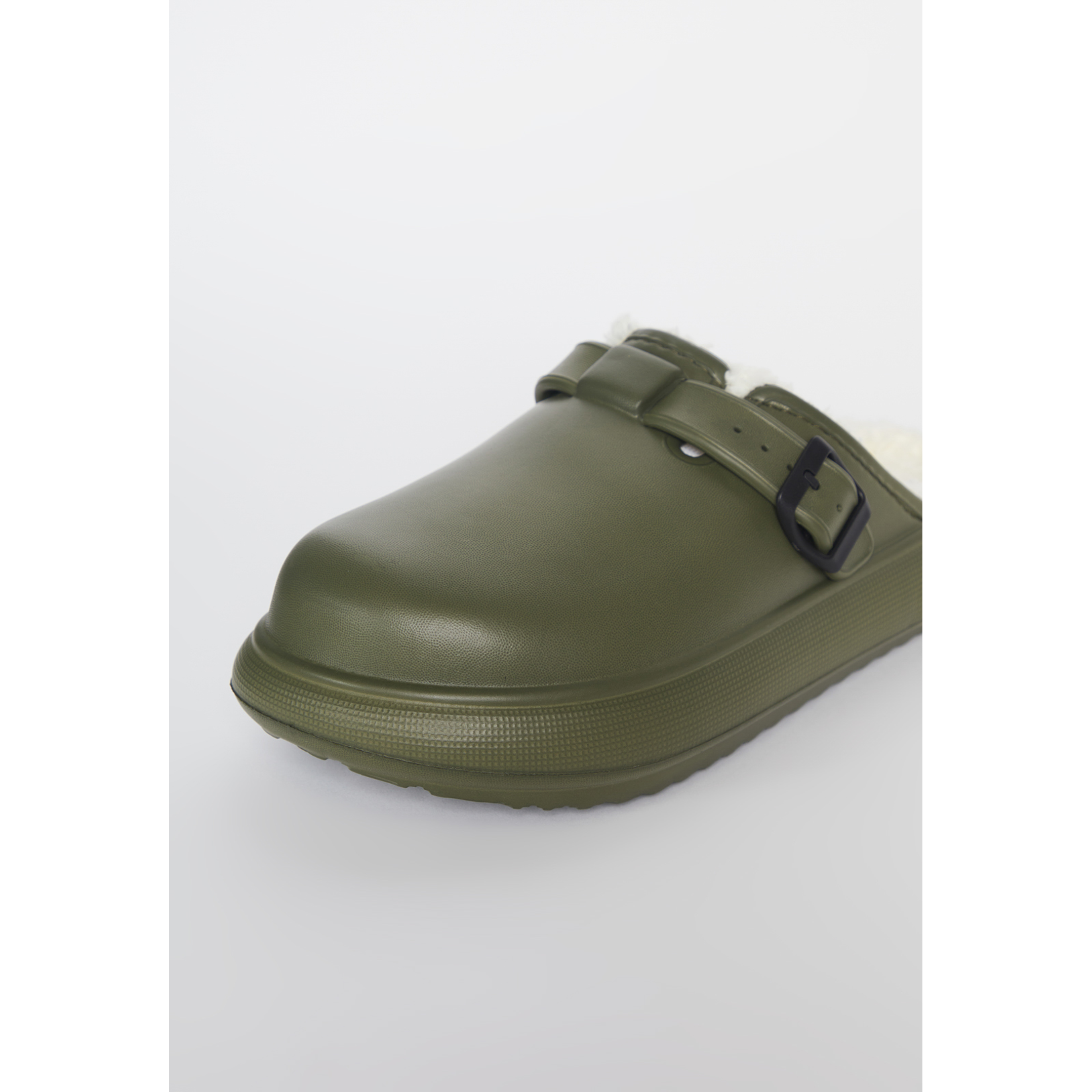 Pantuflas Hebilla Hombre Verde Familyshop 3