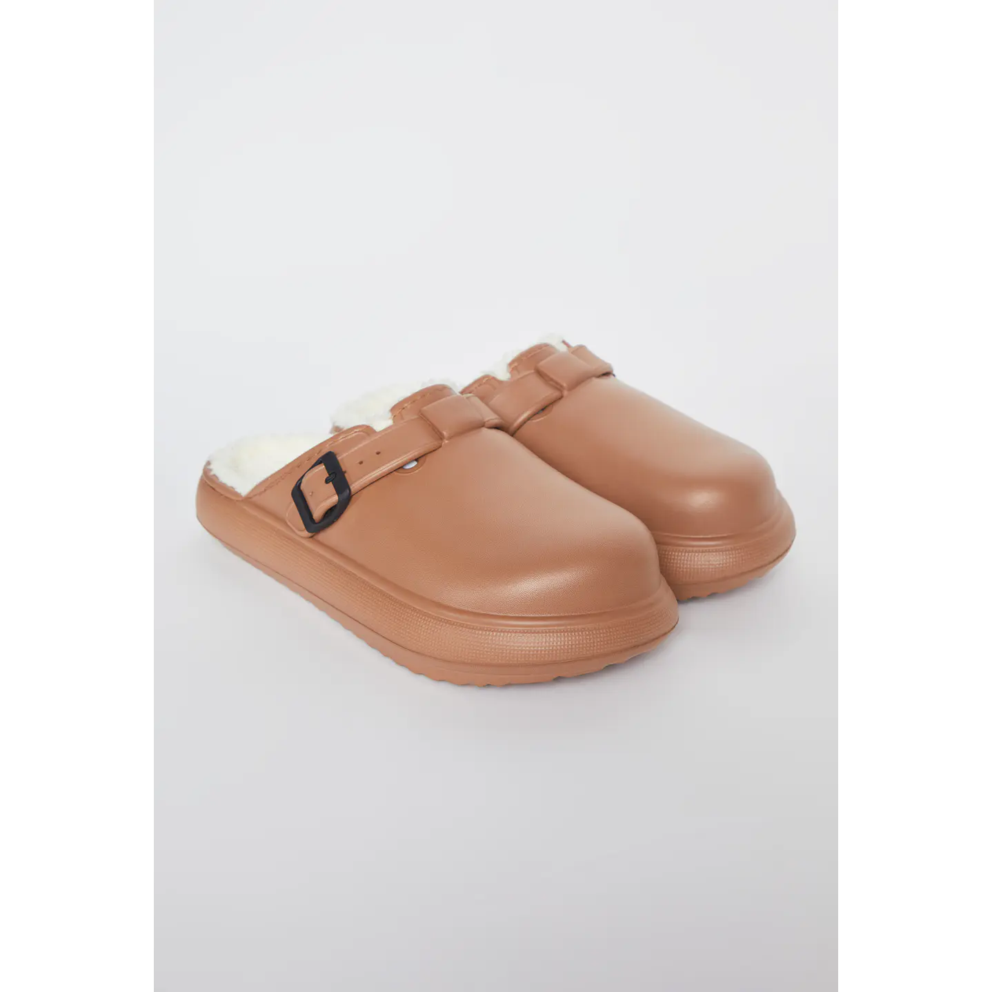 Pantufla Hebilla Hombre Café Familyshop 1
