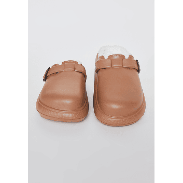 Pantufla Hebilla Hombre Café Familyshop 2