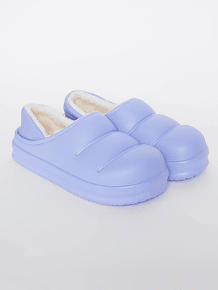Pantufla Chiporro Mujer Celeste Familyshop