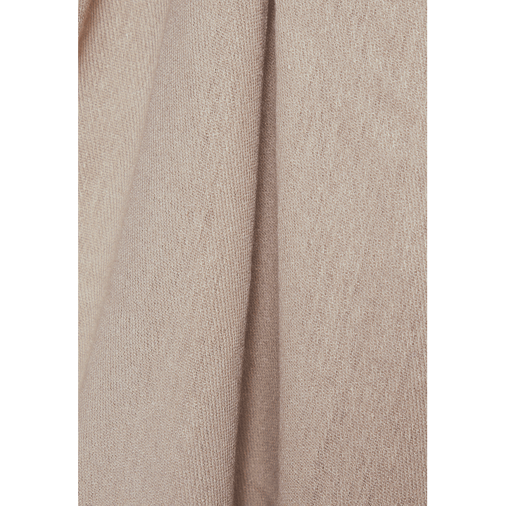 Bufanda Pañuelo Flecos Mujer Beige Familyshop 3