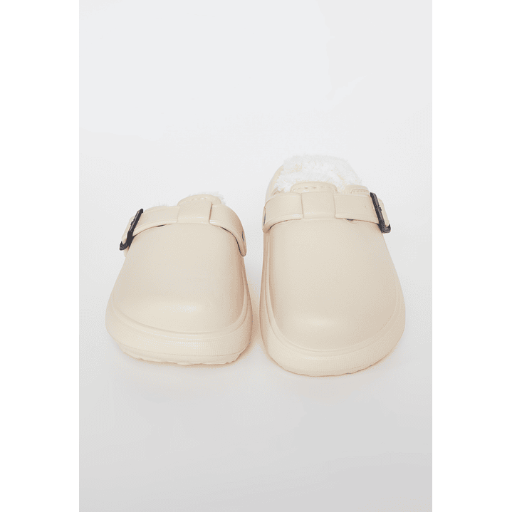 Pantufla Hebilla Mujer Crudo Familyshop 2