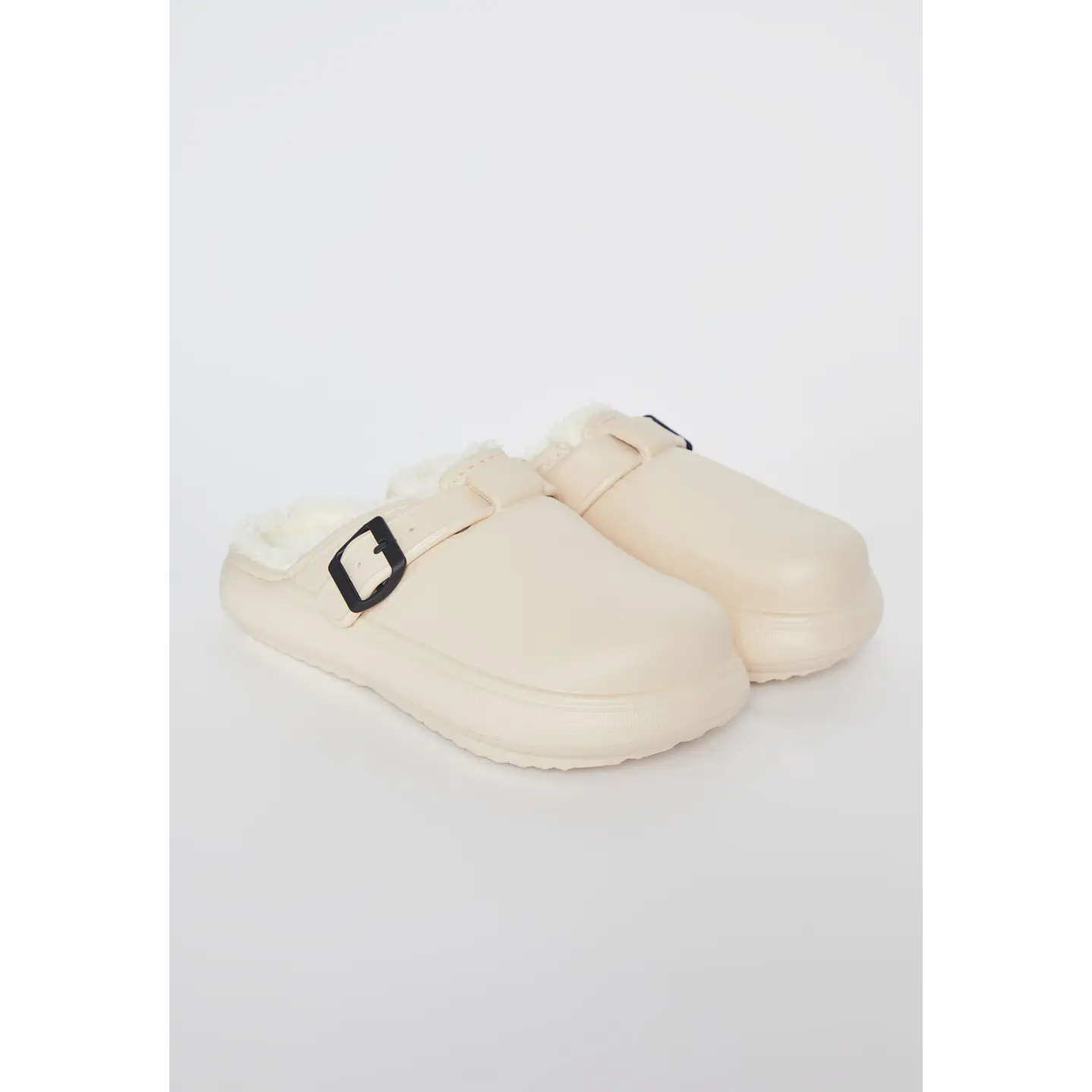 Pantufla Hebilla Mujer Crudo Familyshop 1