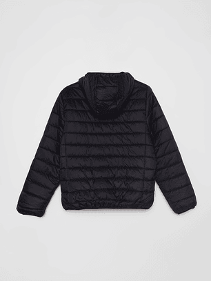 Parka Basic Mujer Negro Familyshop