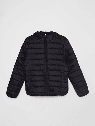 Parka Basic Mujer Negro Familyshop