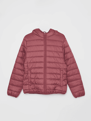 Parka Basic Mujer Rosado Familyshop