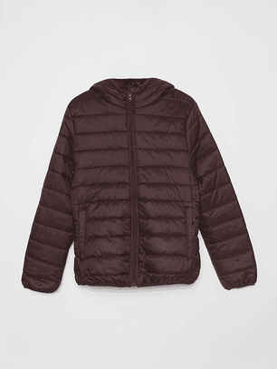 Parka Basic Mujer Café Familyshop