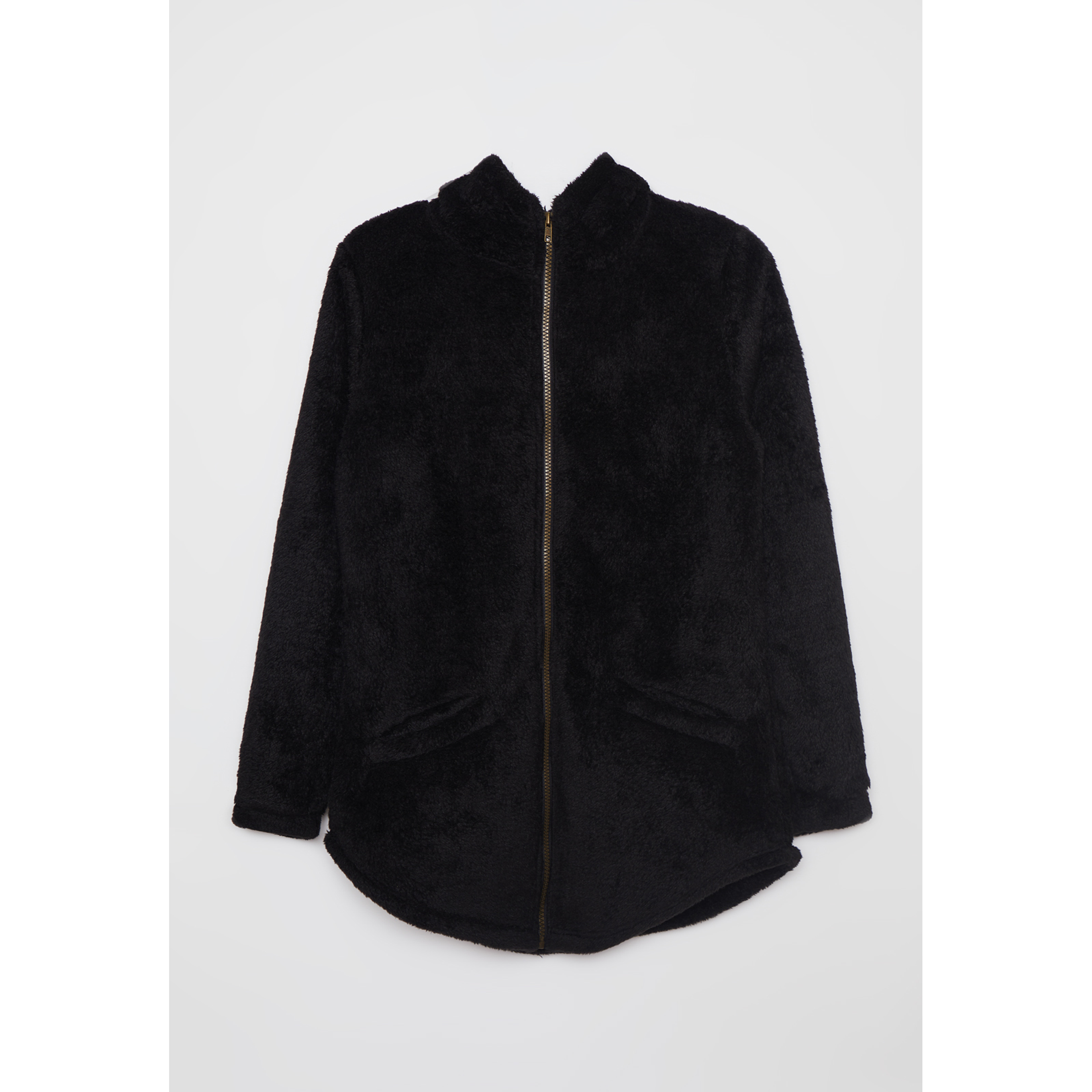 Polar Peludo Gorro Mujer Negro Familyshop 1