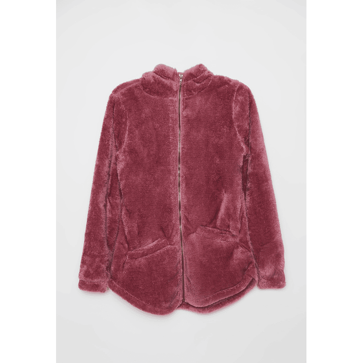 Polar Peludo Gorro Mujer Rosado Familyshop 1