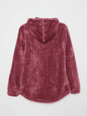 Polar Peludo Gorro Mujer Rosado Familyshop