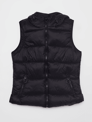 Parka Corta Mujer Negro Familyshop