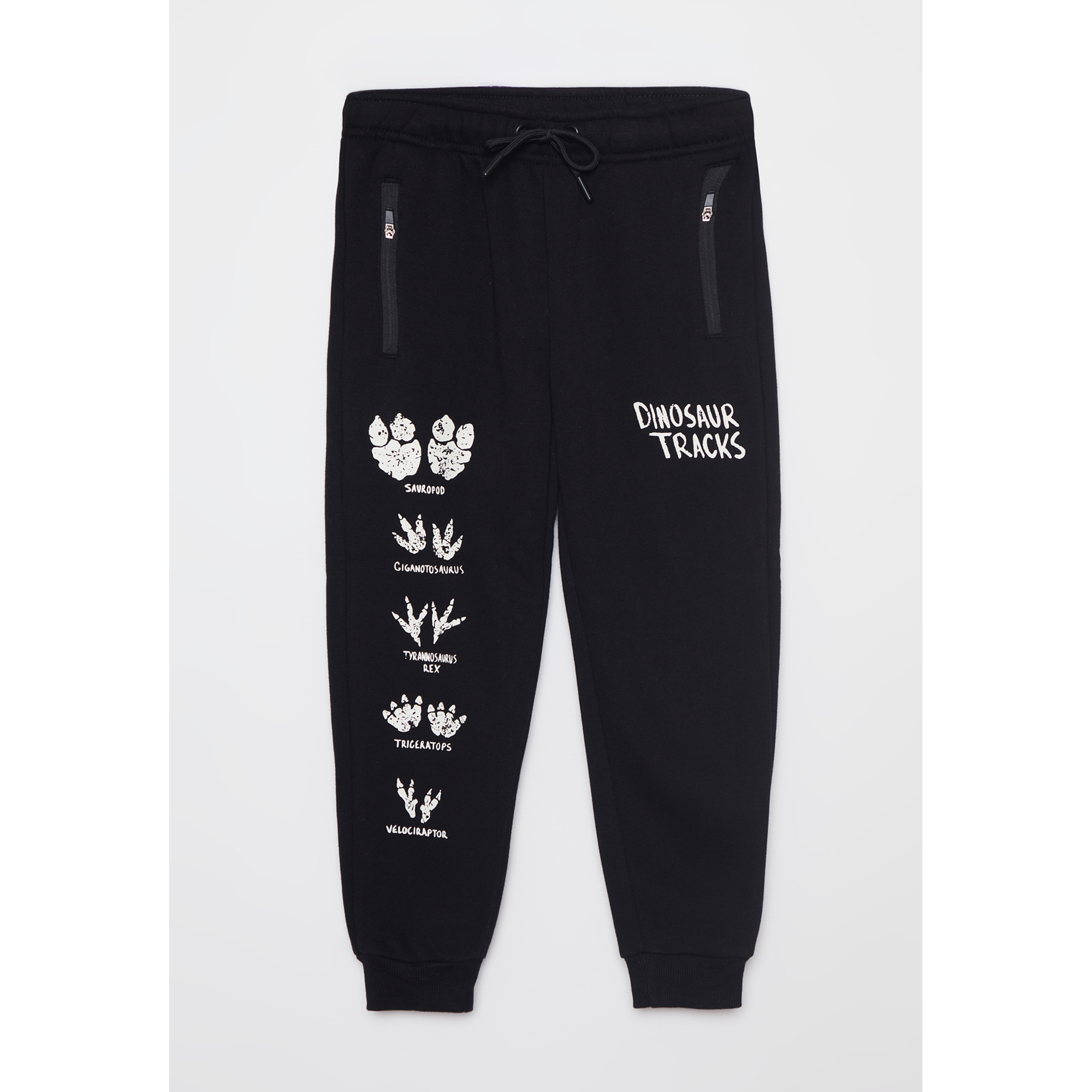 Pantalón Buzo Cierre Niño Negro Familyshop 1