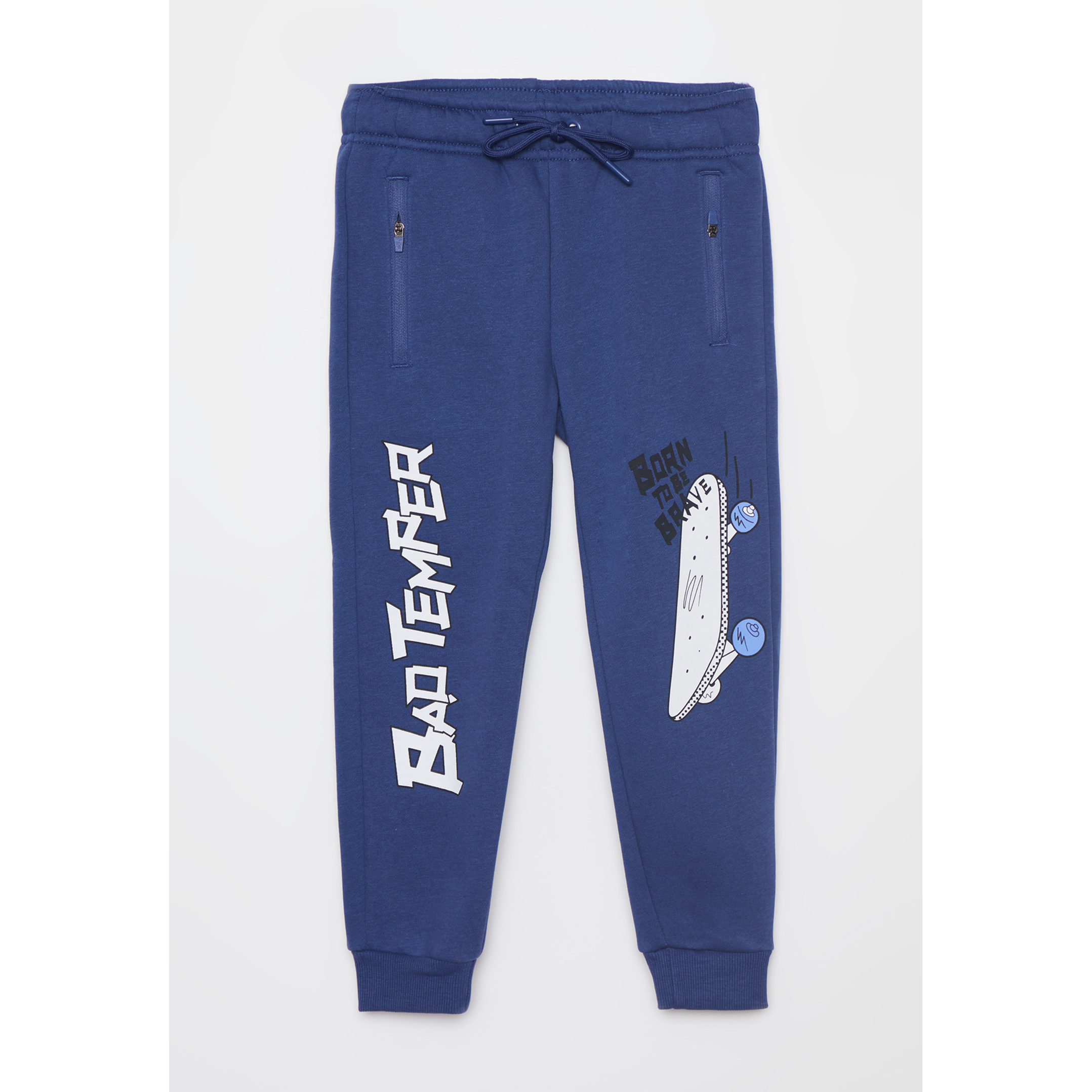 Pantalón Buzo Cierre Niño Azul Familyshop 1