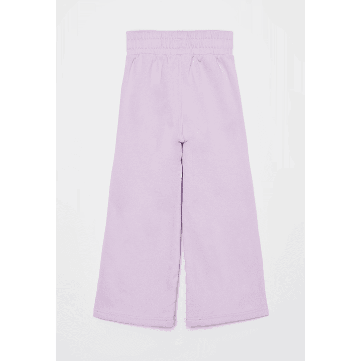 Pantalón Buzo Wide Leg Niña Lila Familyshop 2