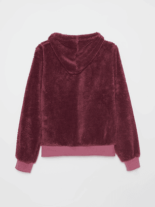 Polar Peludo Pompones Mujer Rosado Familyshop