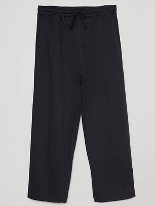 Pantalón Buzo Basic Baggy Hombre Gris Familyshop