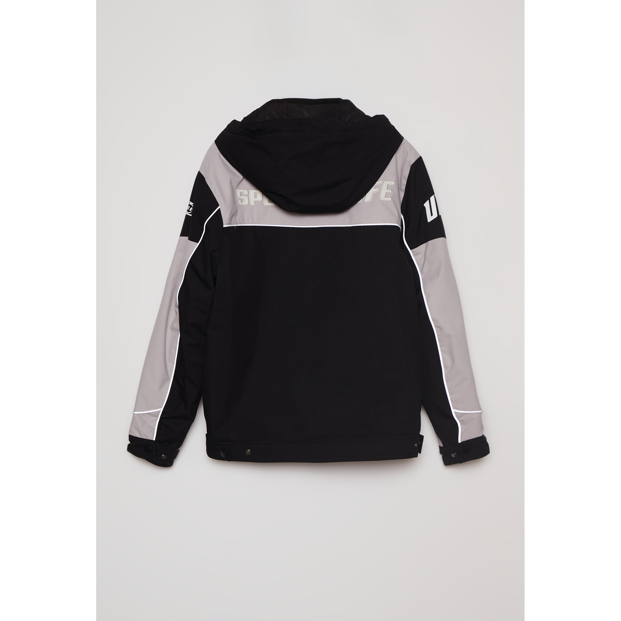 Chaqueta Racing Hombre Negro Familyshop 2