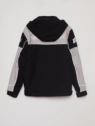 Chaqueta Racing Hombre Negro Familyshop