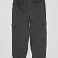 Pantalón Buzo Cargo Hombre Verde Familyshop - Miniatura 2