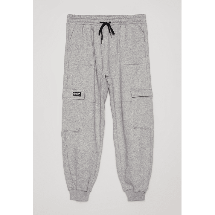 Pantalón Buzo Cargo Hombre Gris Familyshop 1