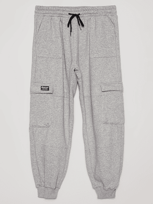 Pantalón Buzo Cargo Hombre Gris Familyshop