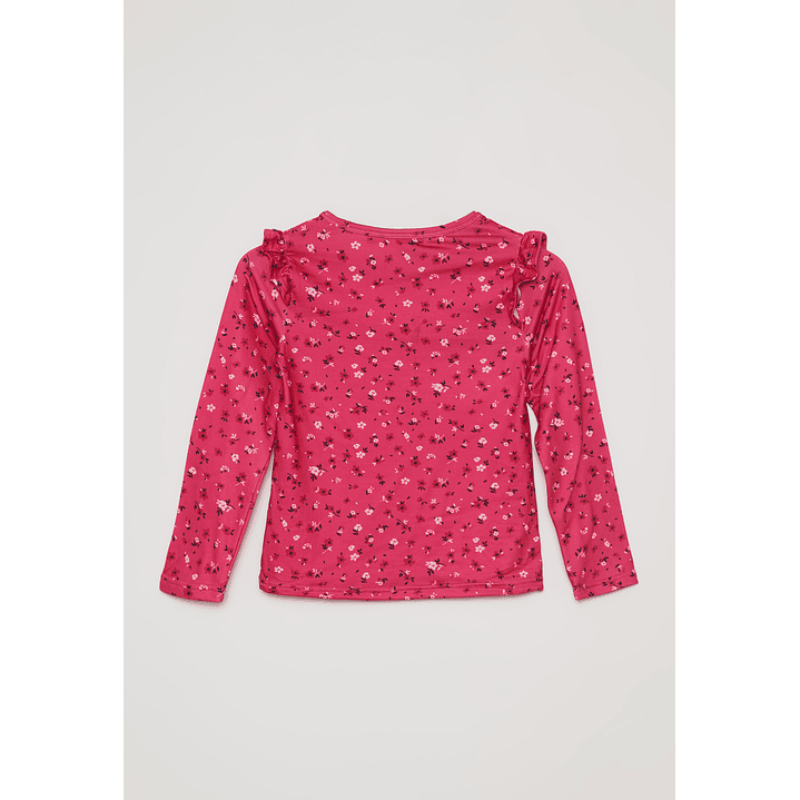 Polera Camiseta Niña Fucsia Familyshop 2